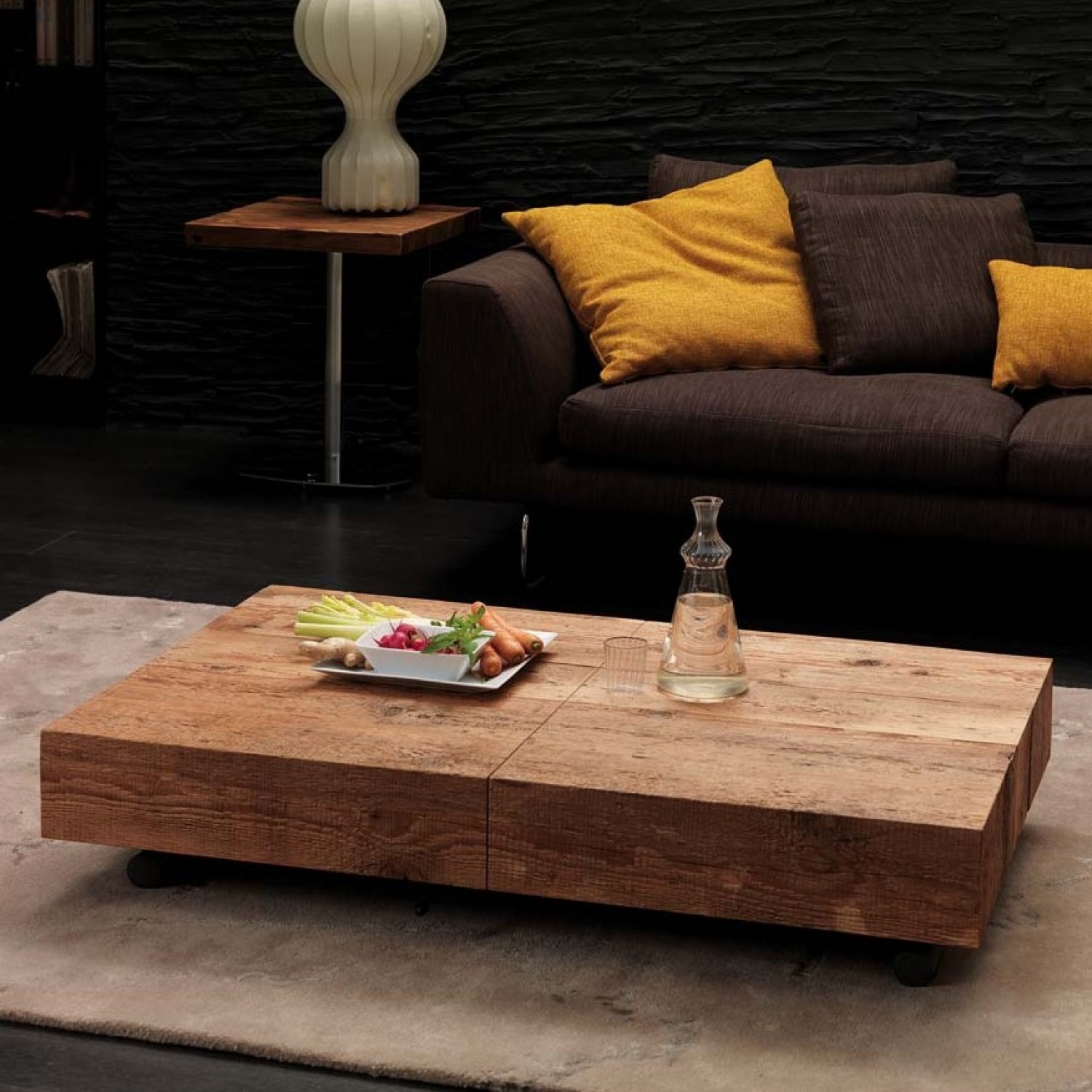 Idee come scegliere il tavolino da salotto arredaclick for Tavolini in legno